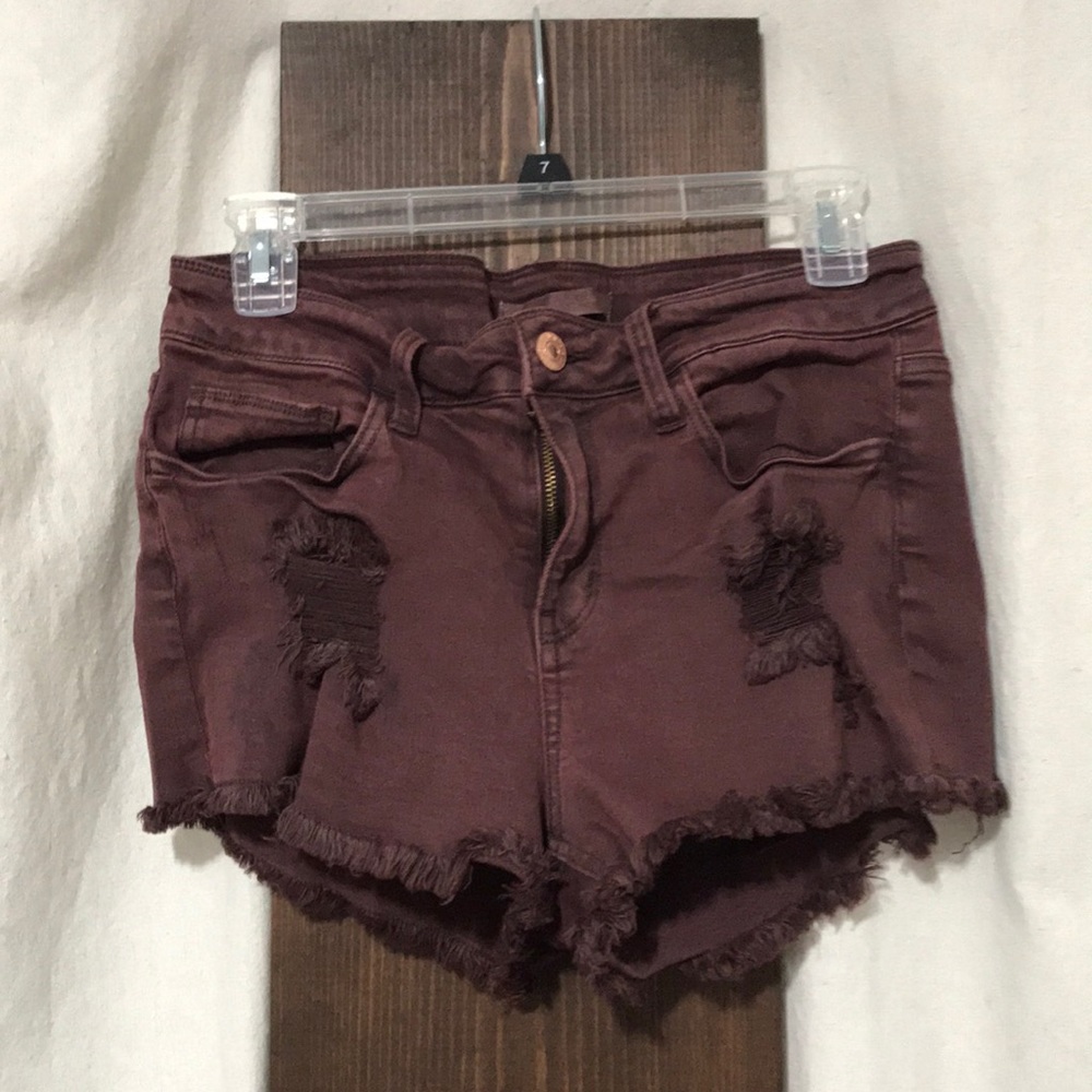 Cranberry Colored Shorts